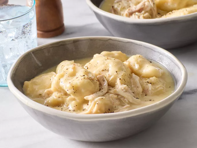 Super Easy Chicken and Dumplings