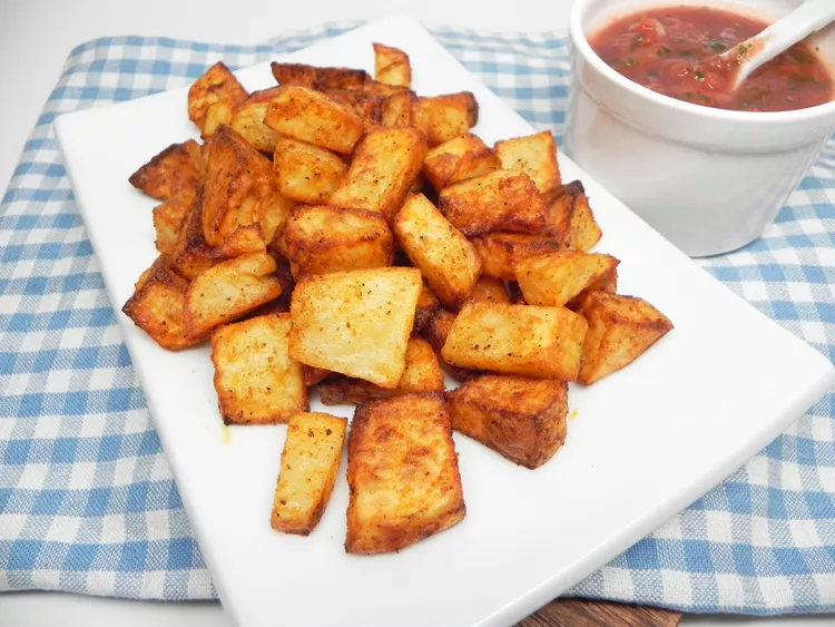 Air Fryer Seasoned Breakfast Potatoes