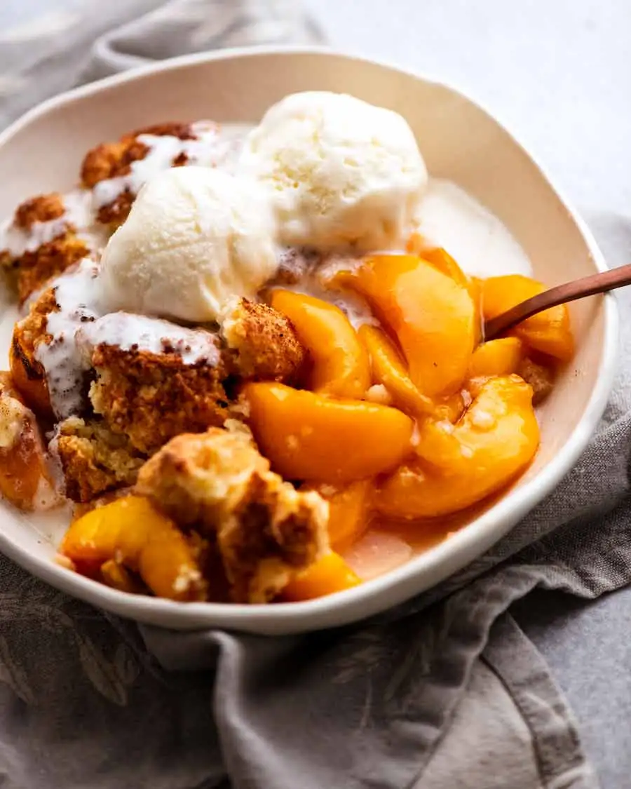 Sweet and Easy Peach Dessert