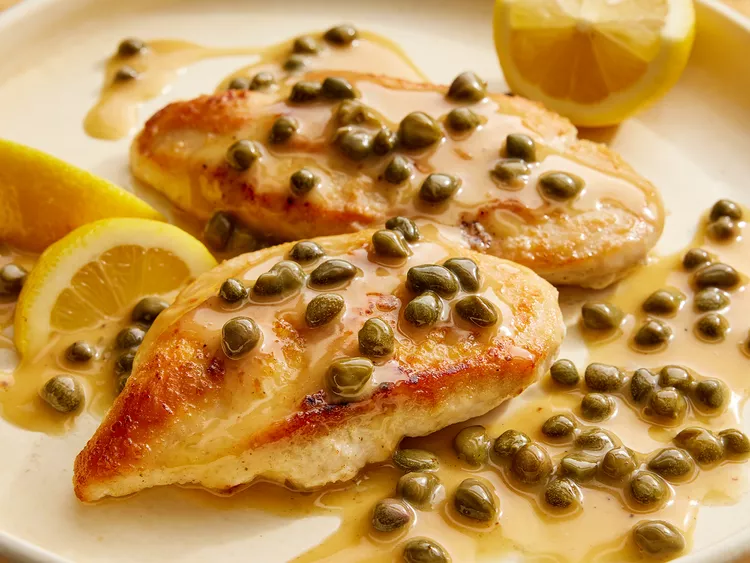 Chicken with Lemon-Caper Sauce