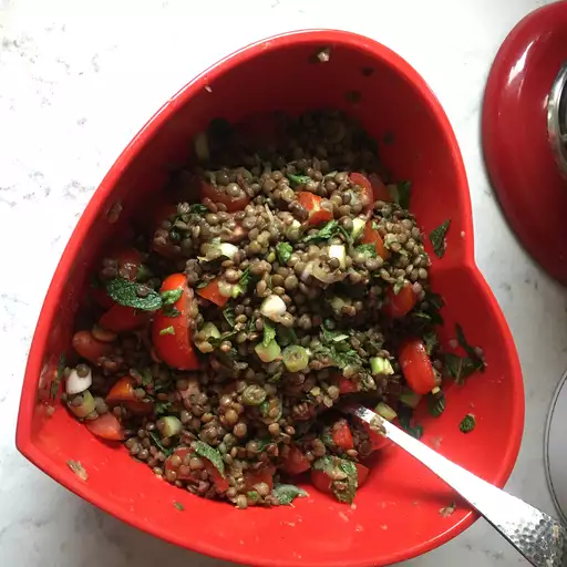 Cold Lentil Salad