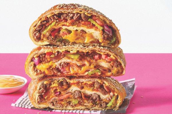 Cheeseburger Garbage Bread