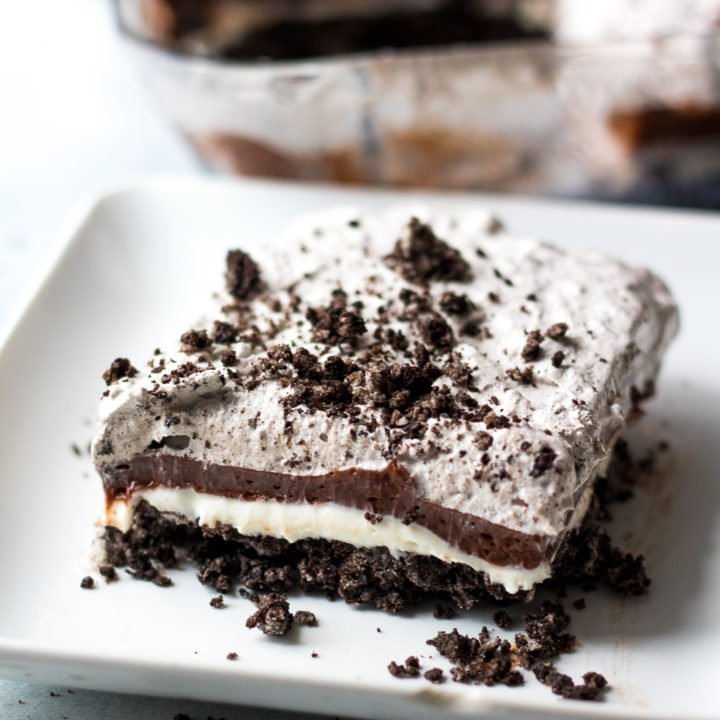 Oreo Cookies and Cream Dessert