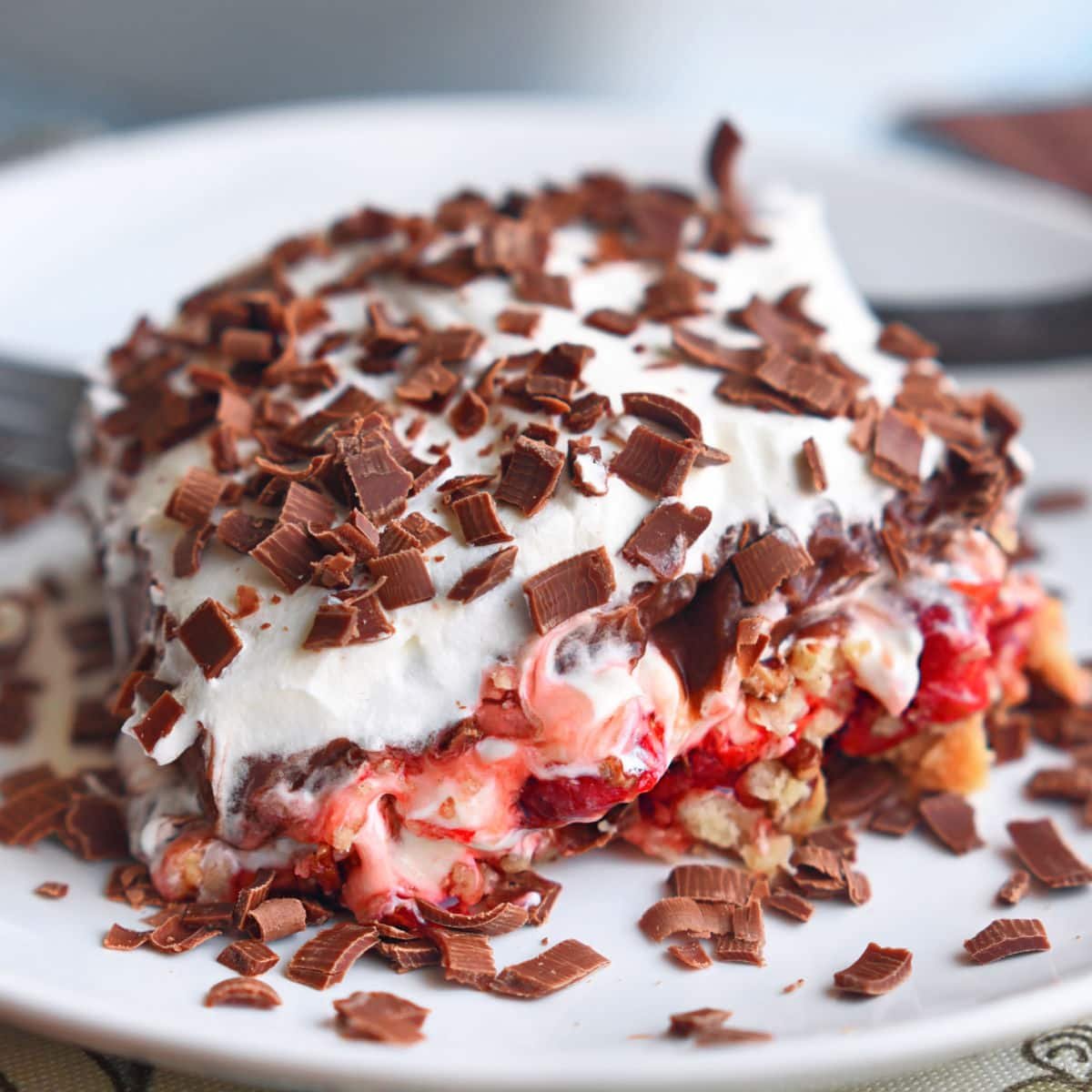 Cherry-Chocolate Layered Dessert