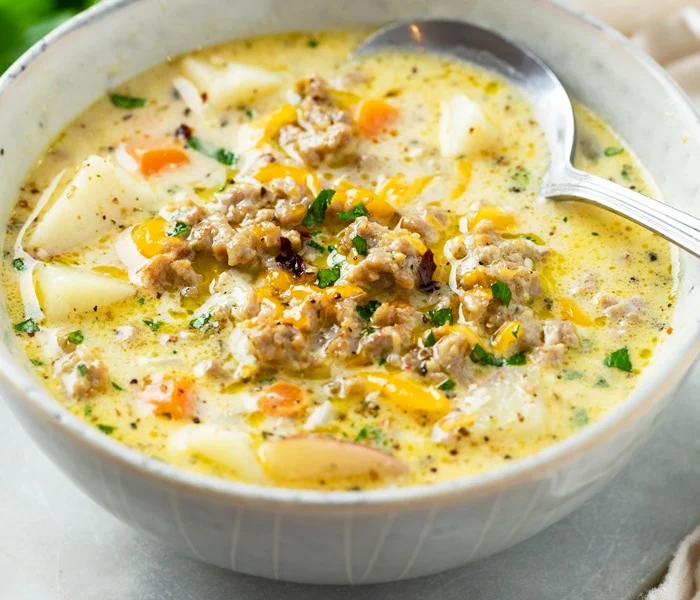 Easy Potato Sausage Soup