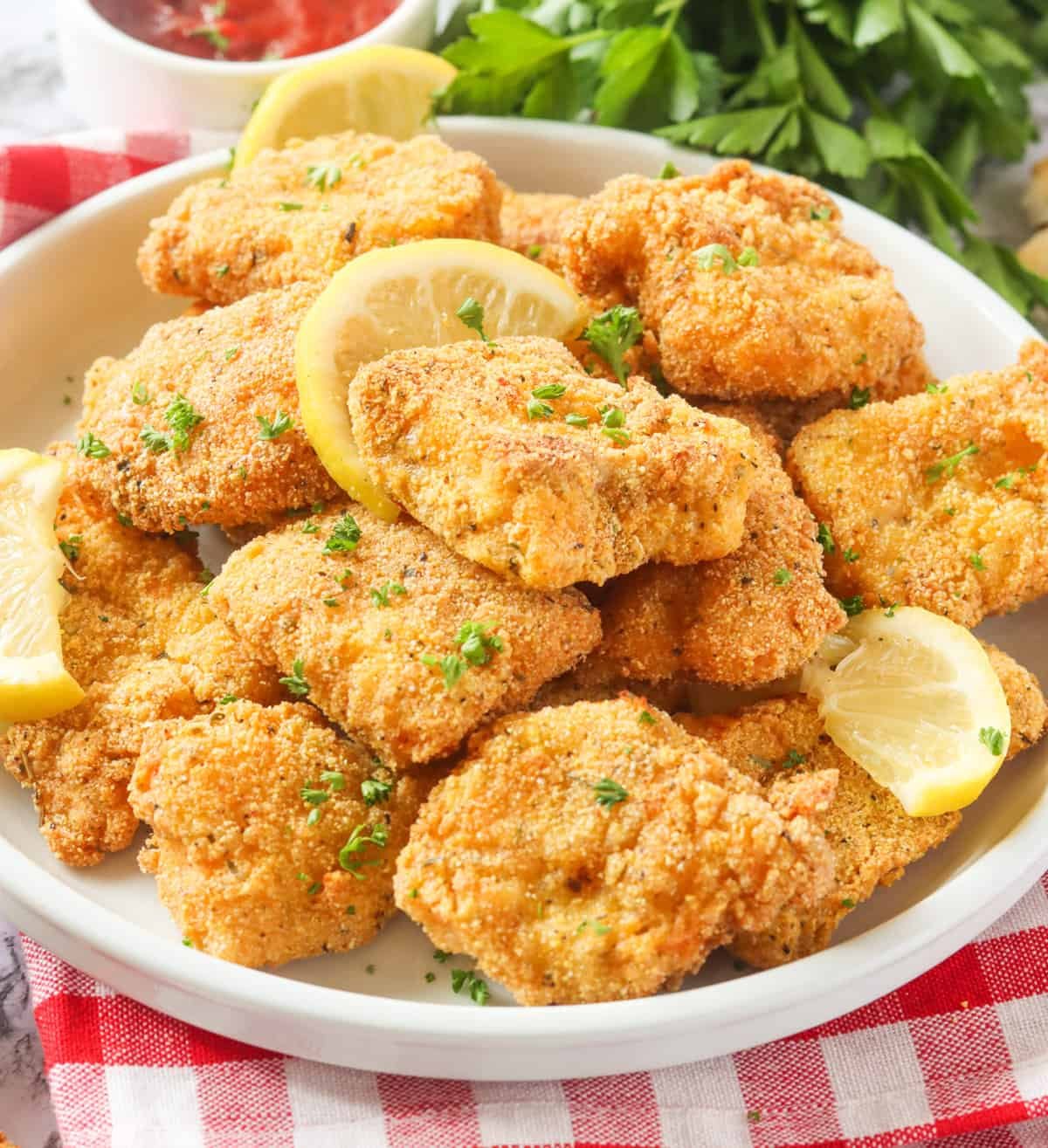 Fried Catfish Nuggets