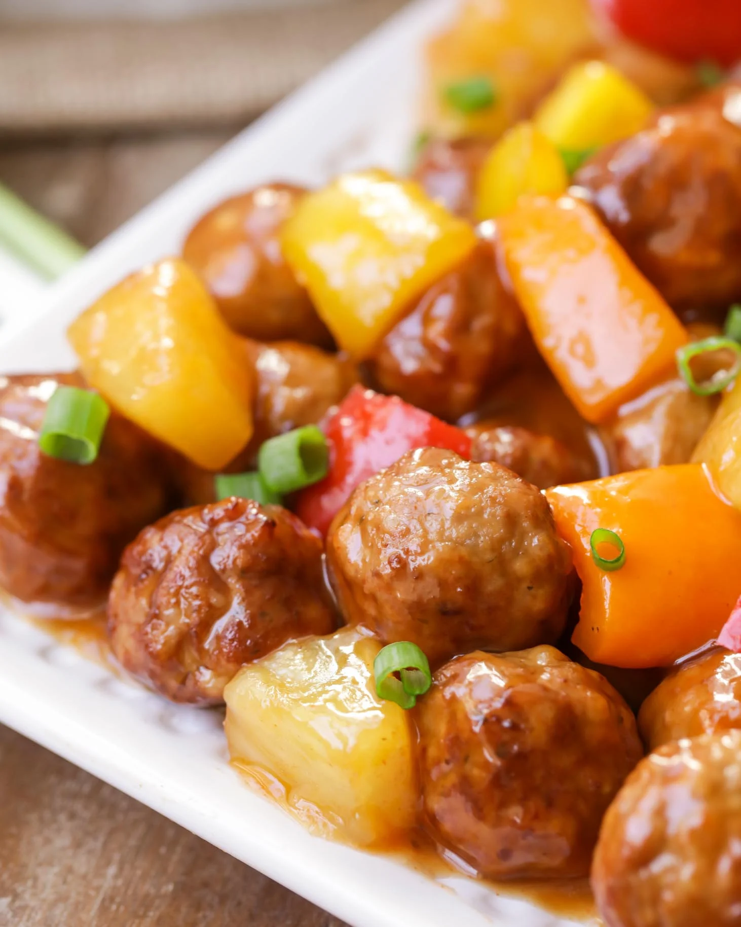 Spicy Sweet and Sour Meatballs