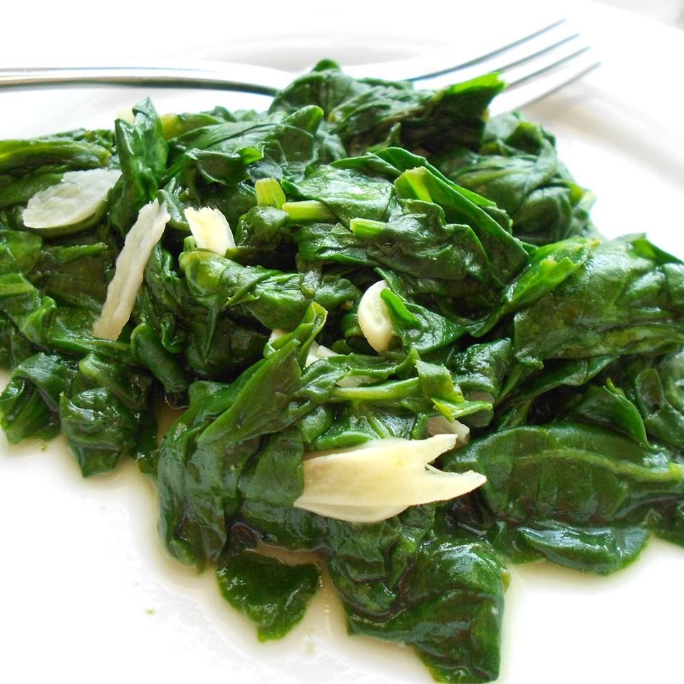 Sarah's Spinach Side Dish