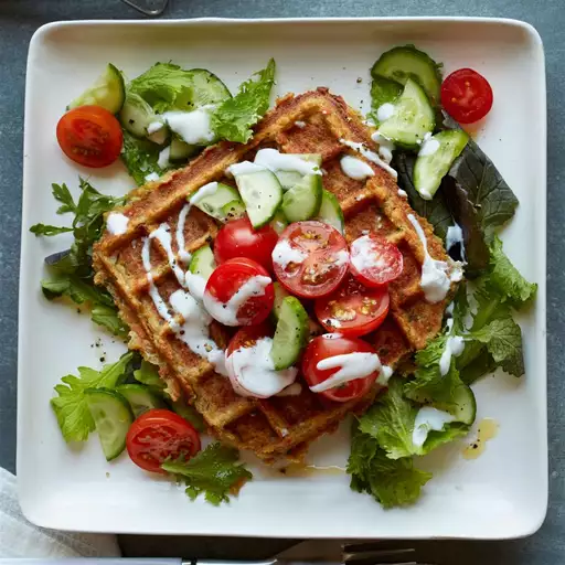 Waffled Falafel