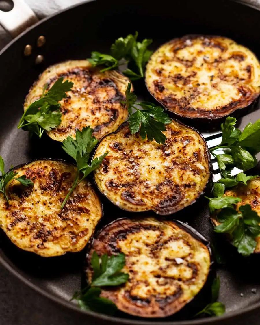 Easy Fried Eggplant