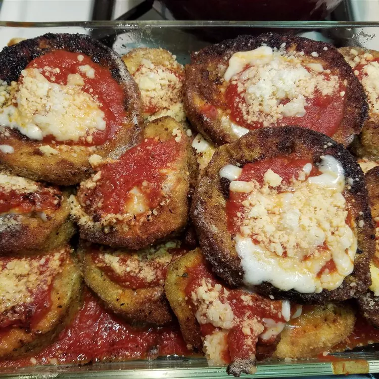 Quick Eggplant Parmesan